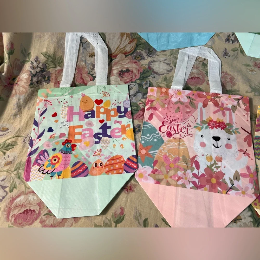 Easter bags 6 reusable